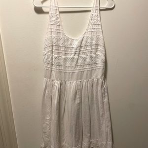 Old Navy Eyelet Smocked Dress Tall M